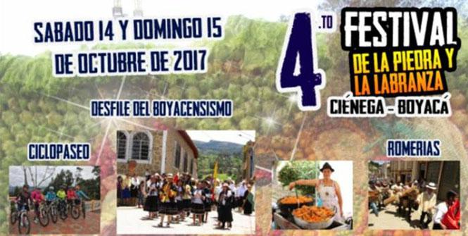Festival de la Piedra y la Labranza 2017 en Ciénaga, Boyacá Festival de la Piedra y la Labranza 2017 en Ciénaga, Boyacá