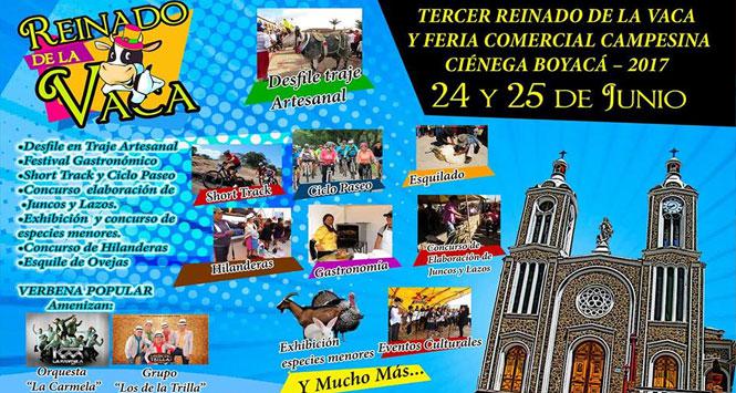Reinado de la Vaca 2017 en Ciénaga, Boyacá Reinado de la Vaca 2017 en Ciénaga, Boyacá