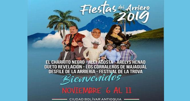 Fiestas del Arriero 2019 en Ciudad Bolívar, Antioquia Fiestas del Arriero 2019 en Ciudad Bolívar, Antioquia