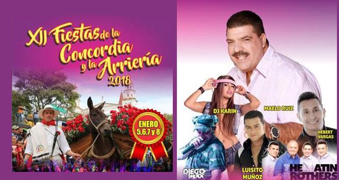 Fiestas de la Concordia y la Arriería 2018 en Concordia, Antioquia Fiestas de la Concordia y la Arriería 2018 en Concordia, Antioquia