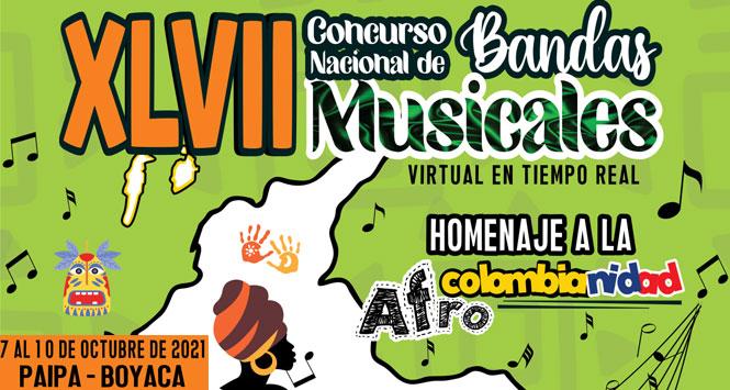 Concurso Nacional de Bandas Musicales 2021 en Paipa, Boyacá Concurso Nacional de Bandas Musicales 2021 en Paipa, Boyacá