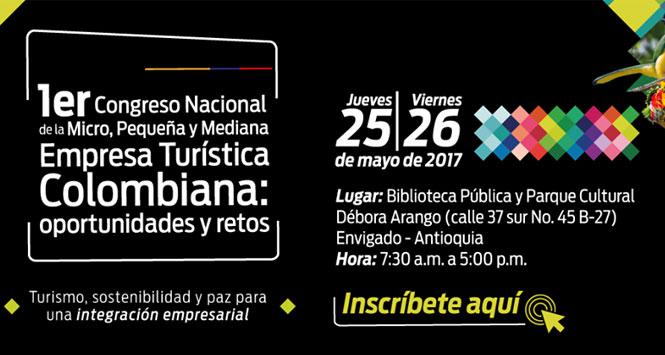 Congreso Nacional de la Micro, Pequeña y Mediana Empresa Turística Colombiana en Envigado