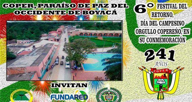 Festival del Retorno 2017 en Coper, Boyacá Festival del Retorno 2017 en Coper, Boyacá