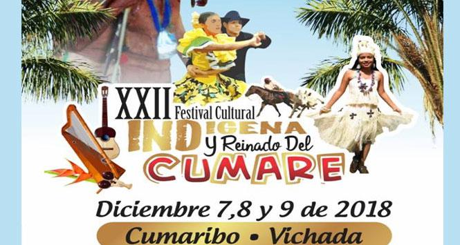 Festival Cultural Indígena y Reinado del Cumare 2018 en Cumaribo, Vichada