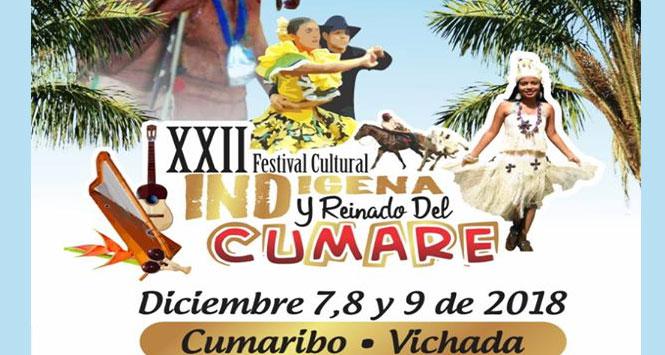 Festival Cultural Indígena y Reinado del Cumare 2018 en Cumaribo, Vichada Festival Cultural Indígena y Reinado del Cumare 2018 en Cumaribo, Vichada