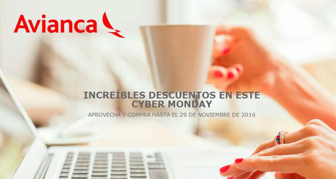Tiquetes y vuelos baratos en Avianca en Cyber Lunes Tiquetes y vuelos baratos en Avianca en Cyber Lunes