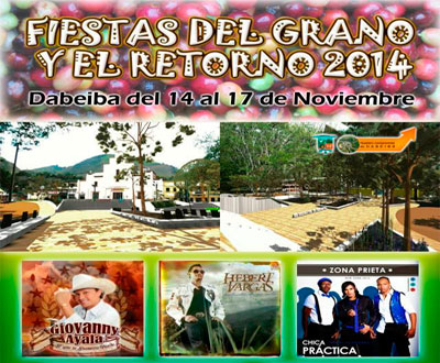 Fiestas del Grano y El Retorno 2014 en Dabeiba, Antioquia