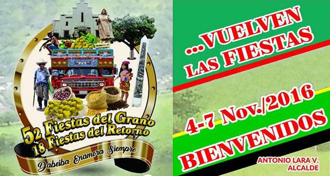 Fiestas del Grano y el Retorno 2016 en Dabeiba, Antioquia Fiestas del Grano y el Retorno 2016 en Dabeiba, Antioquia