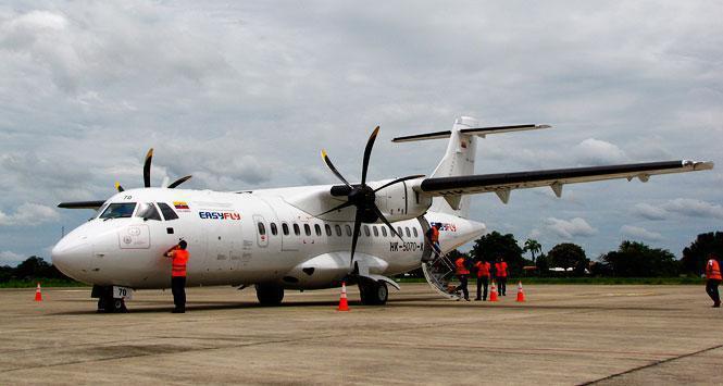 Easyfly cubrirá temporalmente la ruta Medellín - Villavicencio
