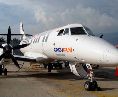 EasyFly no operará temporalmente vuelos entre Armenia y Bogotá
