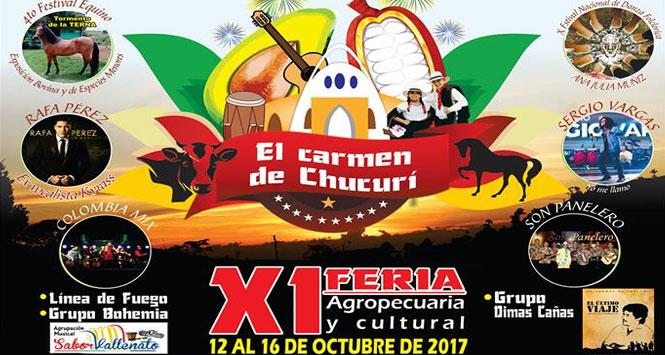 Feria Agropecuaria y Cultural 2017 en El Carmen de Chucurí, Santander