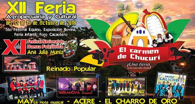 Ferias Agropecuaria y Cultural 2018 en El Carmen de Chucurí, Santander