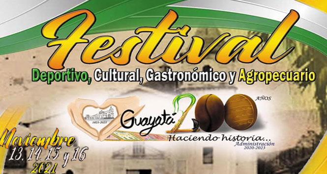 Festival Deportivo, Cultural, Gastronómico y Agropecuario 2021 en Guayatá, Boyacá Festival Deportivo, Cultural, Gastronómico y Agropecuario 2021 en Guayatá, Boyacá