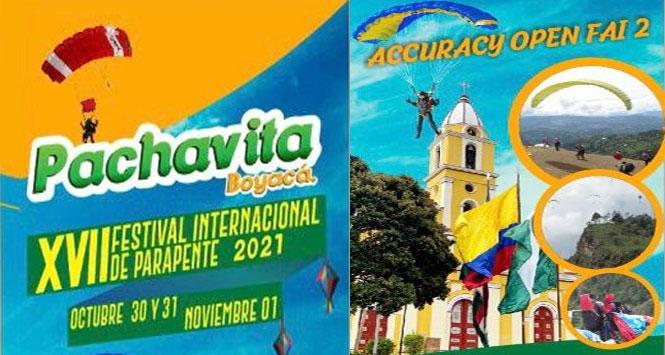 Festival Internacional de Parapente 2021 en Pachavita, Boyacá Festival Internacional de Parapente 2021 en Pachavita, Boyacá