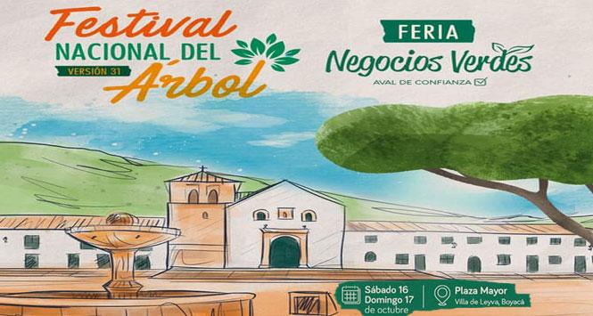 Festival Nacional del Árbol 2021 en Villa de Leyva, Boyacá Festival Nacional del Árbol 2021 en Villa de Leyva, Boyacá