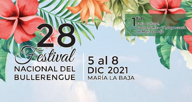 Festival Nacional del Bullerengue 2021 en María La Baja, Bolívar Festival Nacional del Bullerengue 2021 en María La Baja, Bolívar