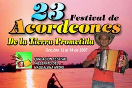 Mañana empieza el Festival de Acordeoneros del Rió Grande de la Magdalena