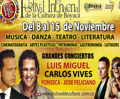 Festival Internacional de La Cultura 2013 en Boyacá Festival Internacional de La Cultura 2013 en Boyacá