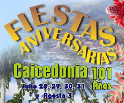 Caicedonia celebra sus 101 años Caicedonia celebra sus 101 años