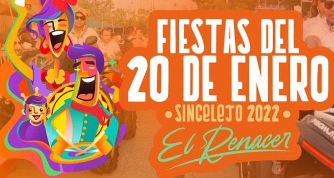Fiestas del 20 de Enero 2022 en Sincelejo, Sucre