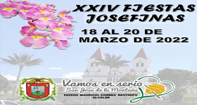 Fiestas Josefinas 2022 en San José de la Montaña, Antioquia