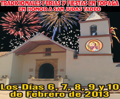 Ferias y Fiestas en Tópaga, Boyacá Ferias y Fiestas en Tópaga, Boyacá