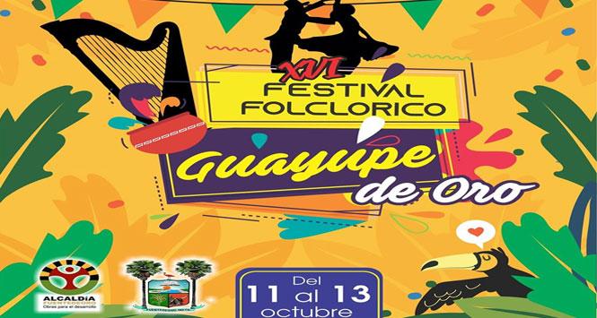 Festival Folclórico Guayupe de Oro 2019 en Fuente de Oro, Meta