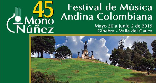 Festival de Música Andina Colombiana Mono Núñez 2019 en Ginebra, Valle del Cauca