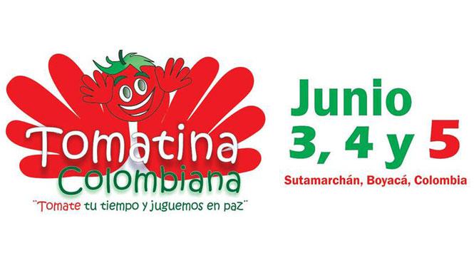 Gran Tomatina Colombiana 2016 en Sutamarchán, Boyacá