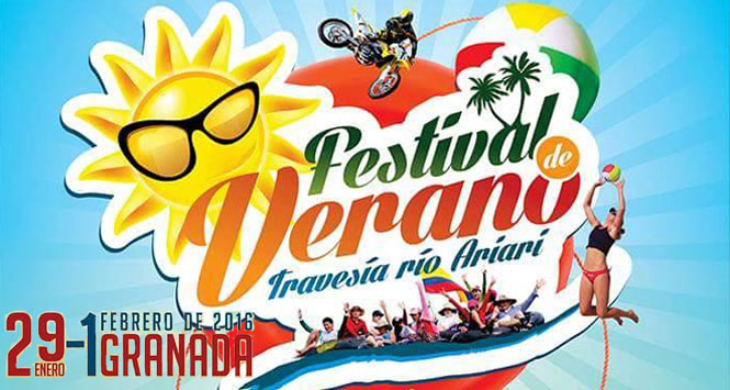 Festival de Verano Travesía Río Ariari 2016 en Granada, Meta Festival de Verano Travesía Río Ariari 2016 en Granada, Meta
