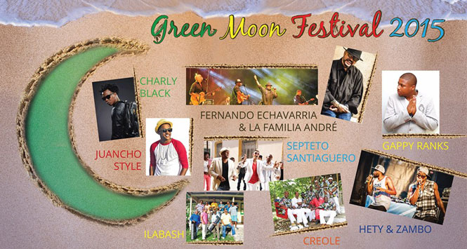 Programación Green Moon Festival 2015 en San Andrés Programación Green Moon Festival 2015 en San Andrés