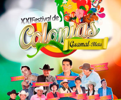 Festival de Colonias en Guamal, Meta