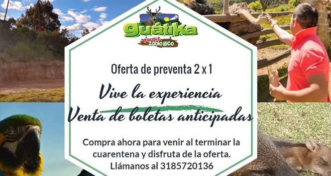 Guatika lanza preventa 2x1 en entradas para ayudar a sus animales Guatika lanza preventa 2x1 en entradas para ayudar a sus animales