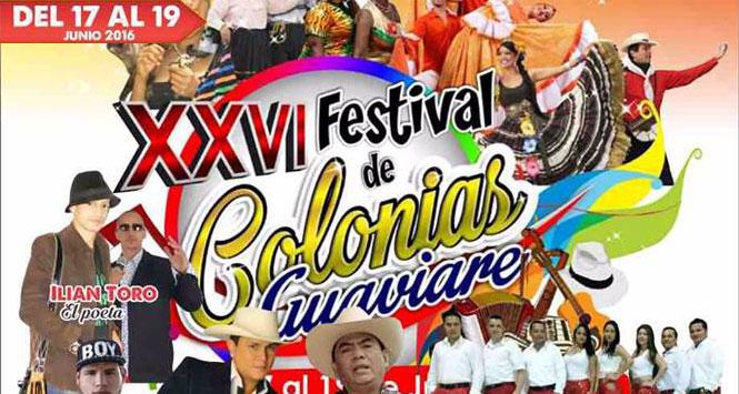Festival de Colonias 2016 en San José del Guaviare Festival de Colonias 2016 en San José del Guaviare