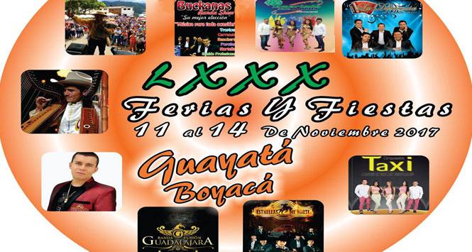 Ferias y Fiestas 2017 en Guayatá, Boyacá Ferias y Fiestas 2017 en Guayatá, Boyacá