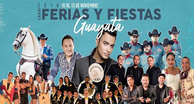 Ferias y Fiestas 2018 en Guayatá, Boyacá