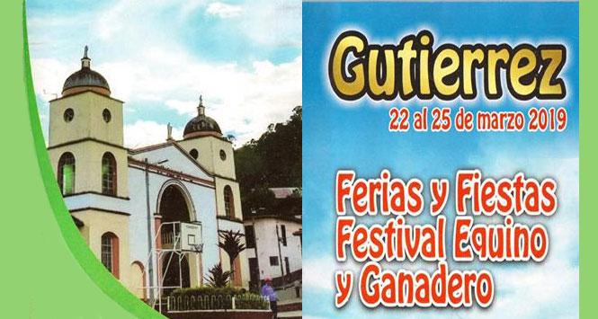 Ferias y Fiestas 2019 en Gutiérrez, Cundinamarca Ferias y Fiestas 2019 en Gutiérrez, Cundinamarca
