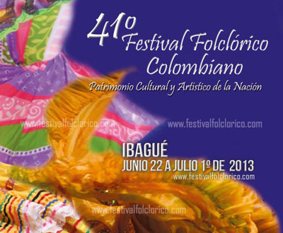 Disfruta del Festival Folclórico 2013 en Ibagué, Tolima