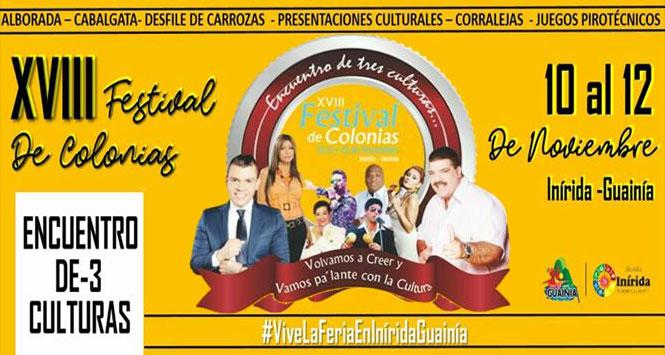 Festival de Colonias 2017 en Inírida, Guainía