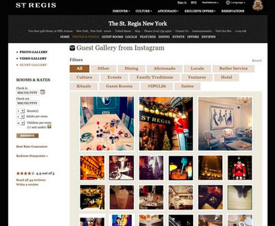 Instagram, el nuevo gran aliado de los hoteles starwood Instagram, el nuevo gran aliado de los hoteles starwood