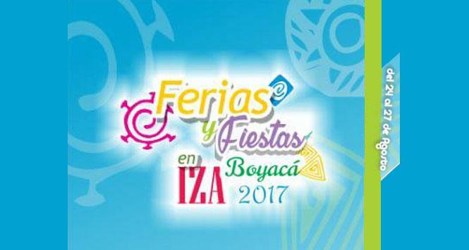 Ferias y Fiestas 2017 en Iza, Boyacá Ferias y Fiestas 2017 en Iza, Boyacá