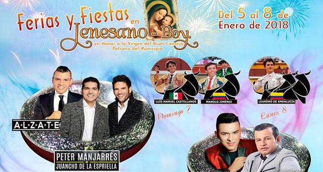Ferias y Fiestas 2018 en Jenesano, Boyacá Ferias y Fiestas 2018 en Jenesano, Boyacá
