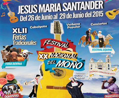 Festival Nacional del Moño 2015 en Jesús María, Santander