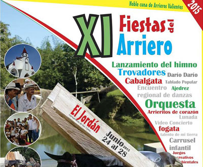 Fiestas del Arriero 2015 en Corregimiento El Jordán, San Carlos, Antioquia Fiestas del Arriero 2015 en Corregimiento El Jordán, San Carlos, Antioquia