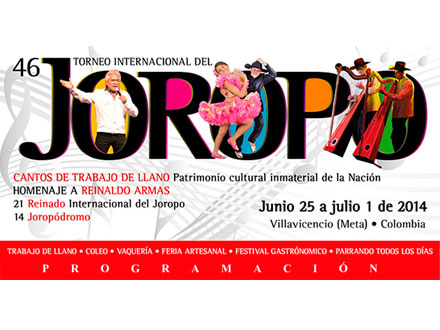 Programación del Torneo Internacional del Joropo 2014 en Villavicencio Programación del Torneo Internacional del Joropo 2014 en Villavicencio