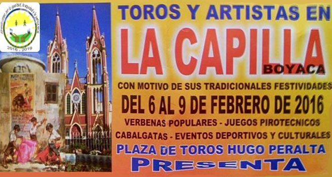 Ferias y Fiestas 2016 en La Capilla, Boyacá