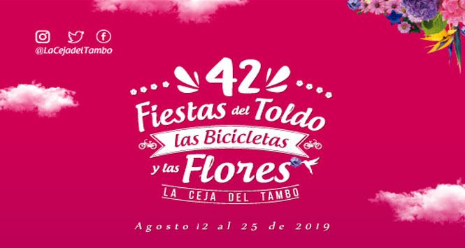 Fiestas del Toldo, Las Bicicletas y las Flores 2019 en La Ceja del Tambo, Antioquia