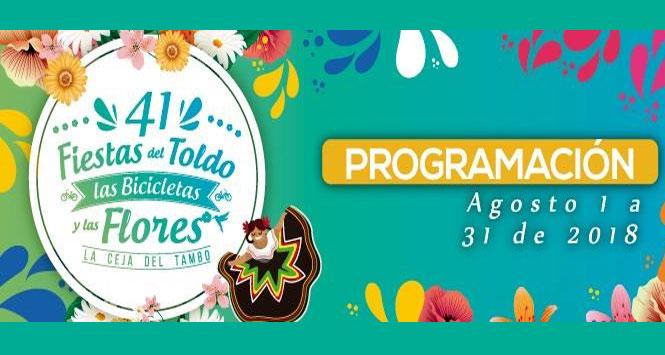 Fiestas del Toldo, Las Bicicletas y Las Flores 2018 en La Ceja, Antioquia Fiestas del Toldo, Las Bicicletas y Las Flores 2018 en La Ceja, Antioquia