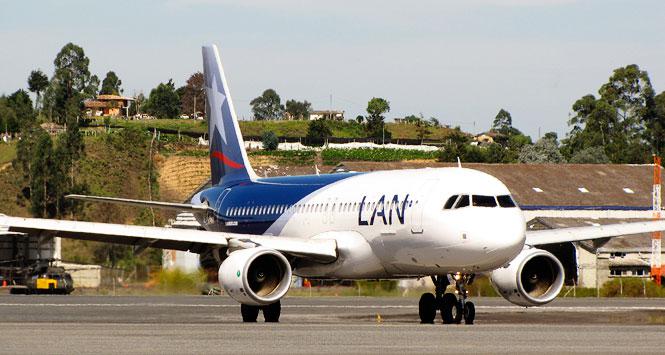 LAN, la aerolínea más puntual de Colombia entre enero y julio de 2015