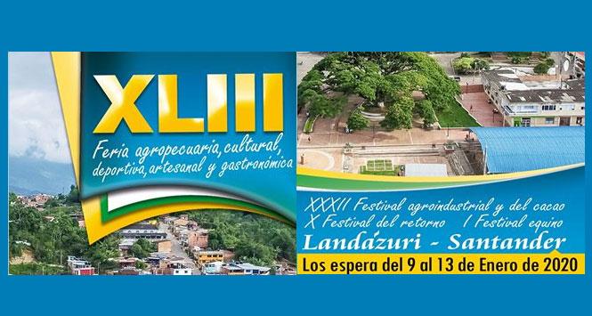 Ferias y Fiestas 2020 en Landázuri, Santander Ferias y Fiestas 2020 en Landázuri, Santander
